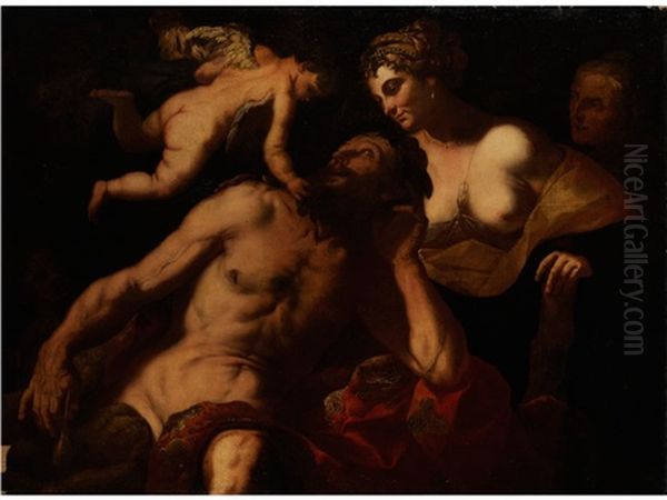 Herkules Und Omphale - view 1