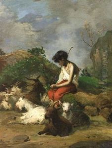 With His Flock