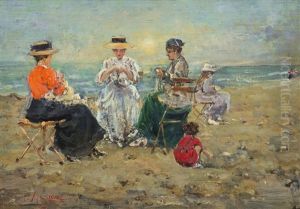 Figure Sulla Spiaggia