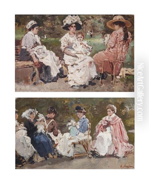 Dans Le Parc Monceau (pair) - view 1
