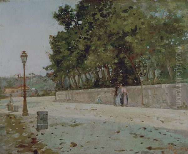 Viale Con Figure - view 1