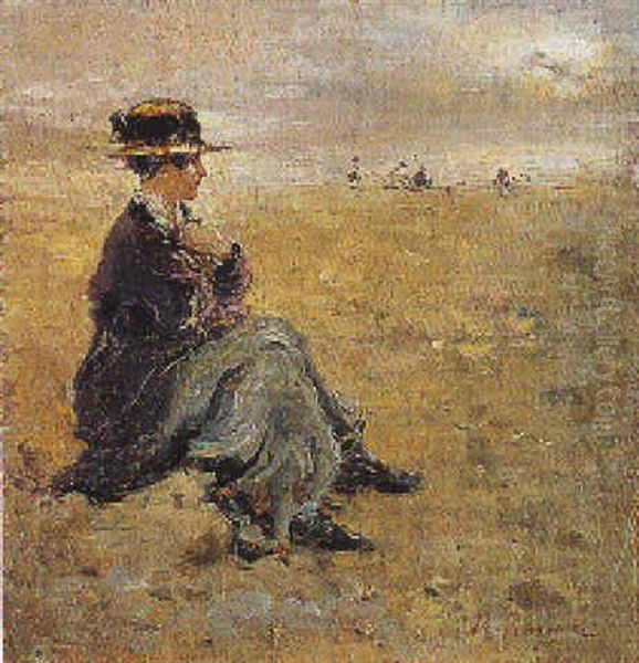 Sulla Spaiggia A Trouville - view 1