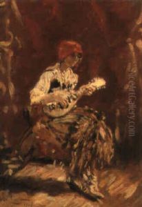 The Guitarist by Raffaele Ragione