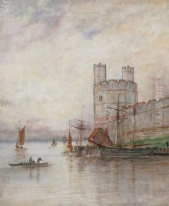 Castle Harbor by Adolphe Ragon