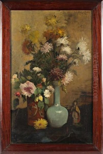 Nature Morte Aux Vases De Fleurs - view 1