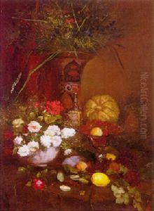 Still Life With A Japanese Vase Still Life With A Japanese Vase
