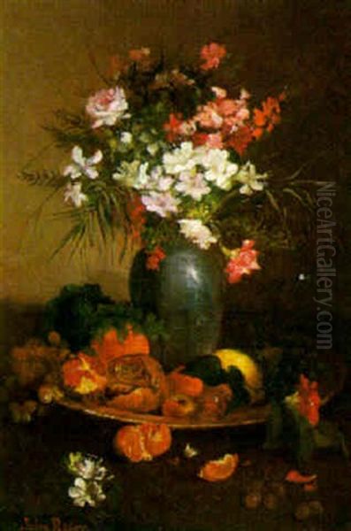 Still Life With Flowers And Fruit - view 1