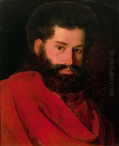 Portrait Eines Jungen Mannes