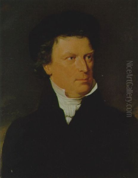 Portrait Des Kupferstechers Rahl, Des Vaters Carl Rahls - view 1