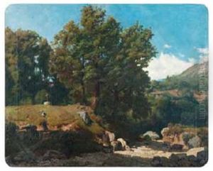 Paysage by Diodore Rahoult