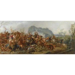 A Battle Between Scipio Africanus And The Carthaginians