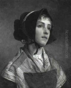 Une Bretonne by Paul Adolphe Rajon