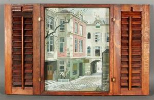 Street Scene by Ratislaw Rakoff
