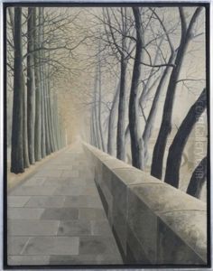 Quai Des Tuileries by Ratislaw Rakoff