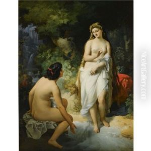 The Bathers by Nandor Rakosi