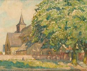 Vue De Corroy-le-chateau by Mecislas Rakowski