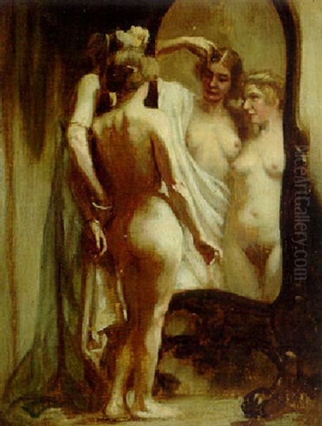 Nudes Before A Mirror - view 1