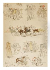 Polo Match by Henry Patrick Raleigh