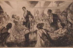 A Nightclub Scene by Henry Patrick Raleigh