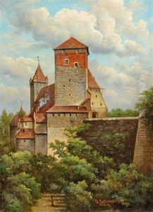 Kaiserburg Nurnberg by Georg Rall