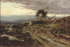 A Mountain Farm, North Wales by John Lloyd Bond