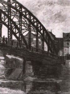 Brucke Uber Die Isar by Georg Rall