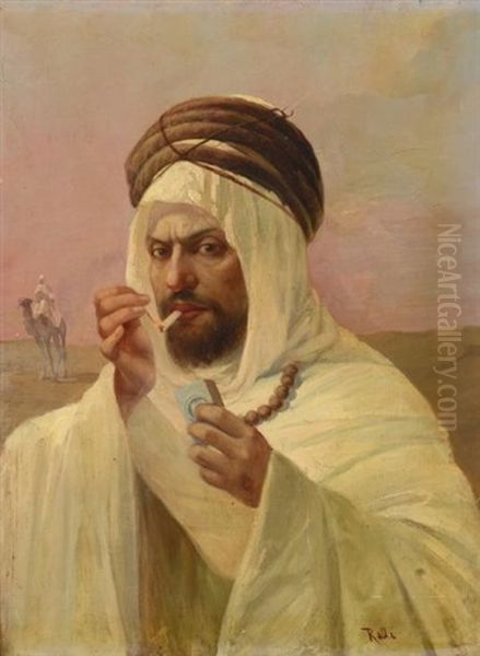 Portrait D'un Caid Algerien - view 1