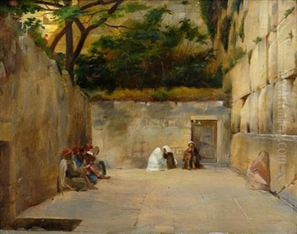 Wailling Wall, Jerusalem - view 1