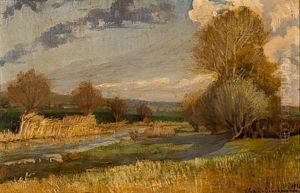 Paysage D'autumn by Theodore Jacques Ralli