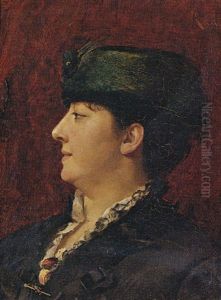 Woman In A Green Hat