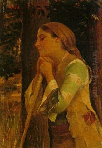 Day-dreaming by Theodore Jacques Ralli