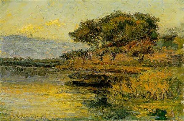 Landscape With Pine Trees - view 1
