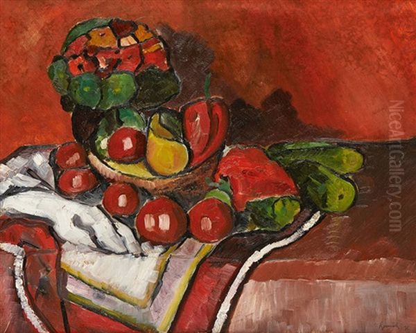 Table Garnie De Fruits - view 1