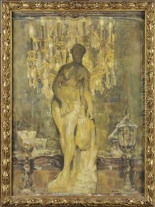Interieur A La Statue De Venus by Ramah (Henri Francois Raemaeker)