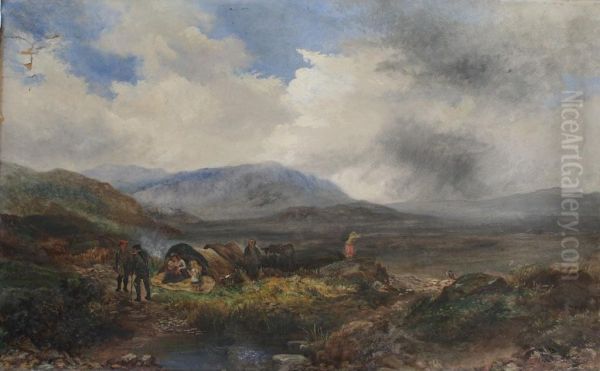 Gipsy Camp, Preath Mawr - view 1
