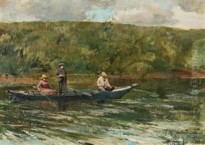 The Anglers (1884-1886) by Antonio Ramalho