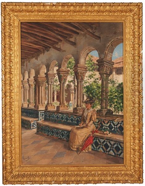 Lady In Cloister - view 1