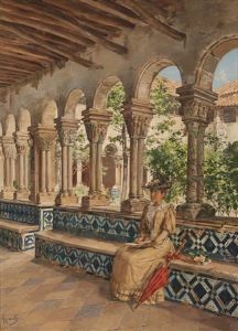 Lady In Cloister by Antonio Ramalho