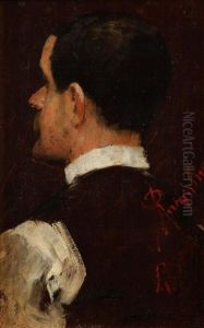Portrait De Belmiro De Almeida by Antonio Ramalho