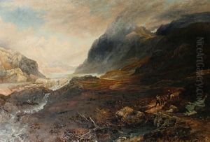 Ogwen Lake, North Wales by Richard Sebastian Bond
