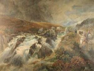 North Wales Mountainscape by Richard Sebastian Bond