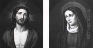 Christus - Maria by Johann Anton Ramboux