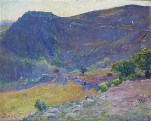 A Landscape In Normandy by Jules Louis Rame
