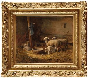 Dans La Bergerie by Jules Louis Rame