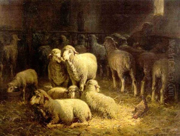 Les Moutons A La Bergerie - view 1