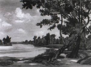 Loire An Einem Sommertag by Claude Rameau