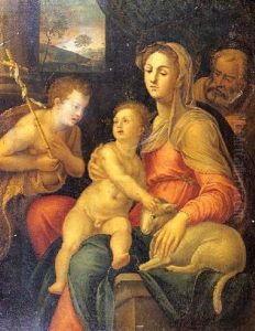 La Sainte Famille Avec Saint Jean Baptiste La Sainte Famille Avec Saint Jean Baptiste