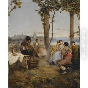 Cante Andaluz Con Sevilla Al Fondo - An Afternoon's Amusements, Seville