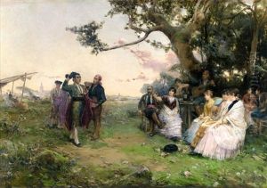 Despues De La Corrida (after The Bullfight) by Manuel Ramirez Ibanez