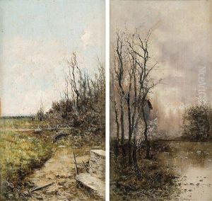 Paisajes (pair) by Manuel Ramos Artal
